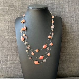 Pink necklace